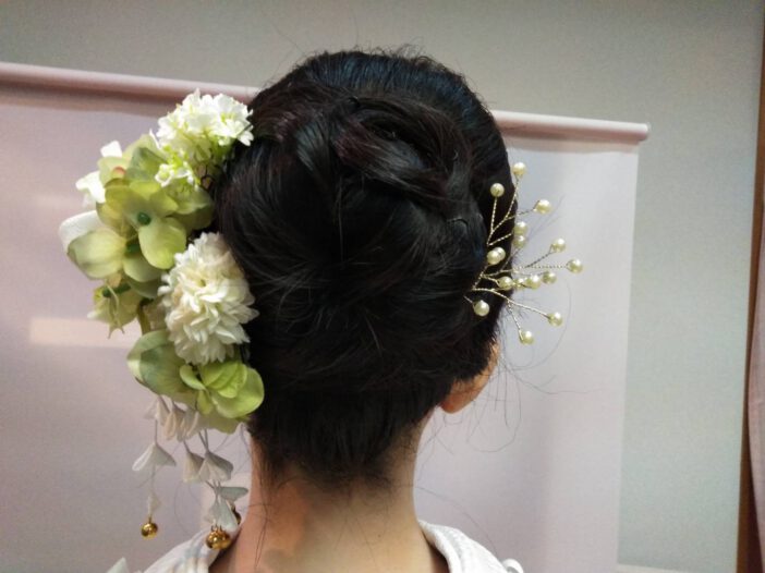 前撮り・結婚式のヘアセット